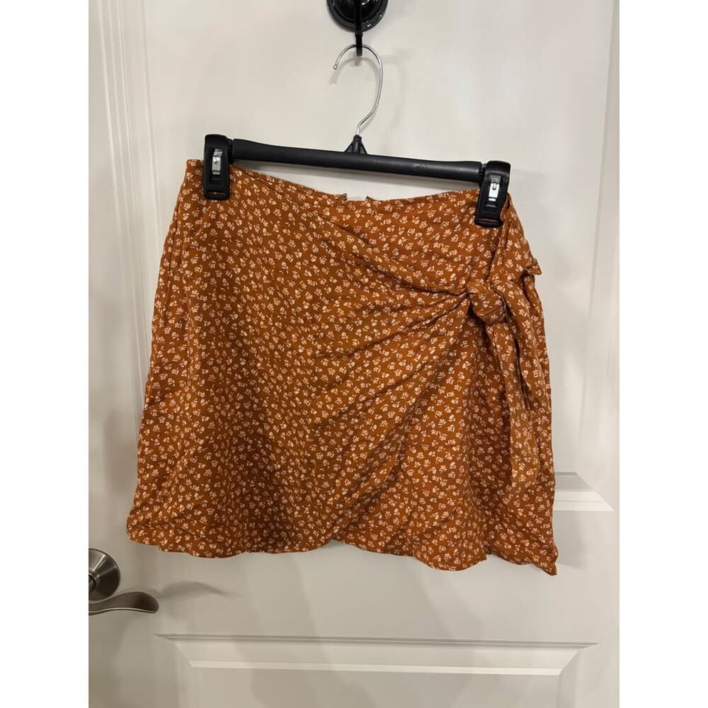 Copper Key Wrap Skirt
